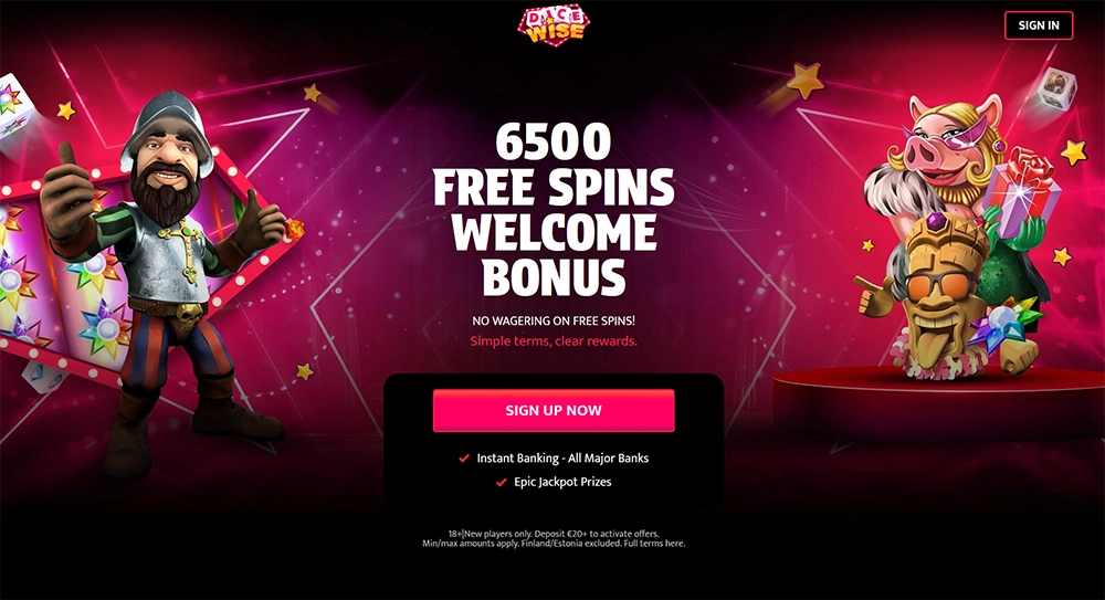 dice wise casino website