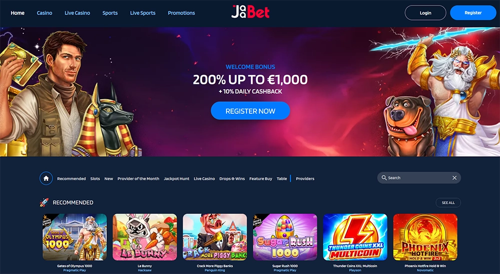 jaabet casino website