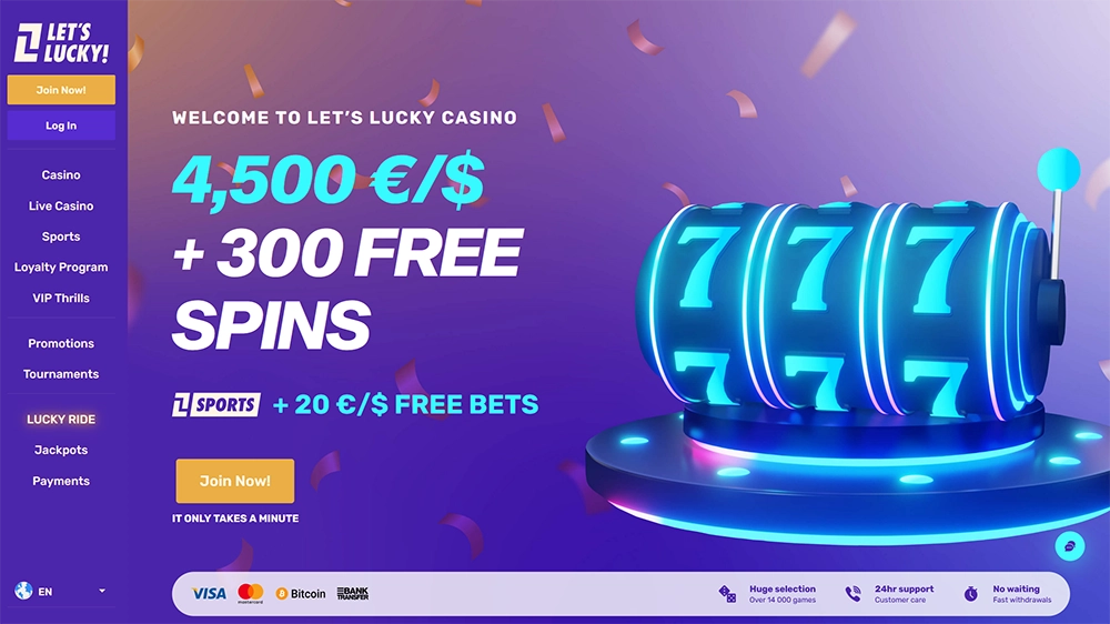 letslucky casino website
