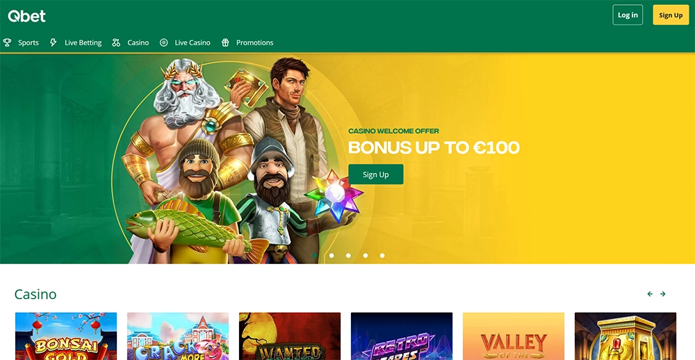 qbet casino website