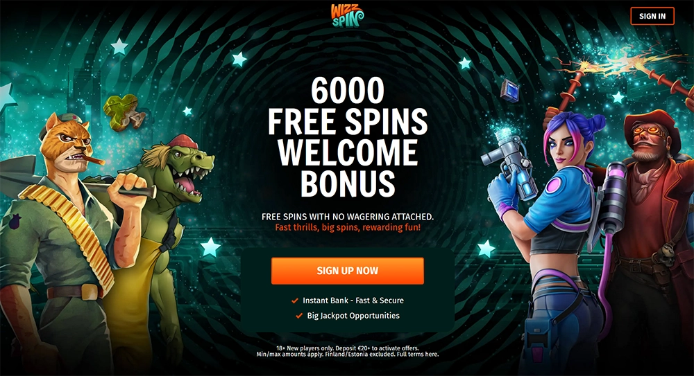 wizz spin casino website