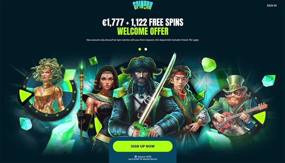 spinara casino website