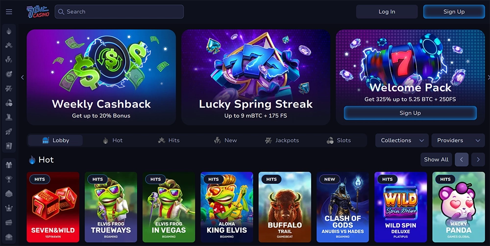 7bit casino website