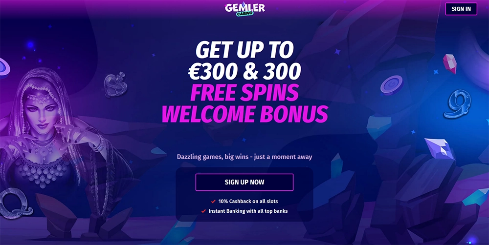gemler casino website