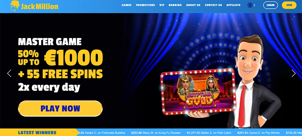 jack million casino website