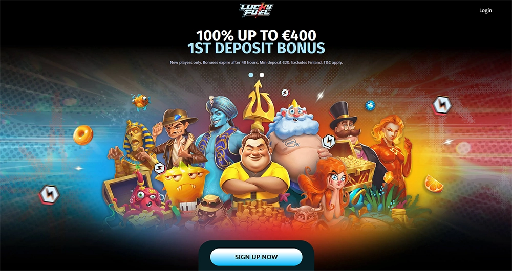 lucky fuel casino website
