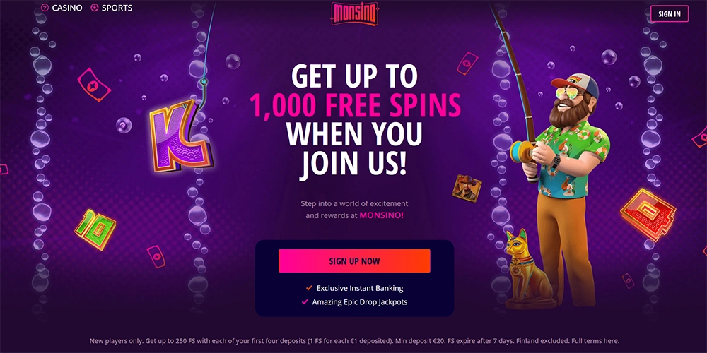 monsino casino website