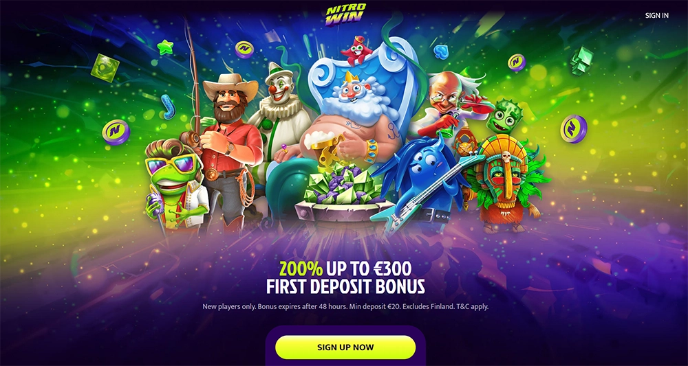 nitro win casino website
