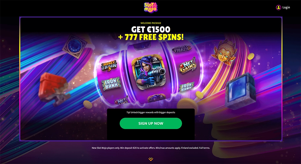slot mojo casino website