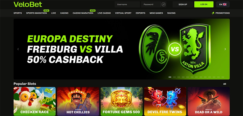 velobet casino website