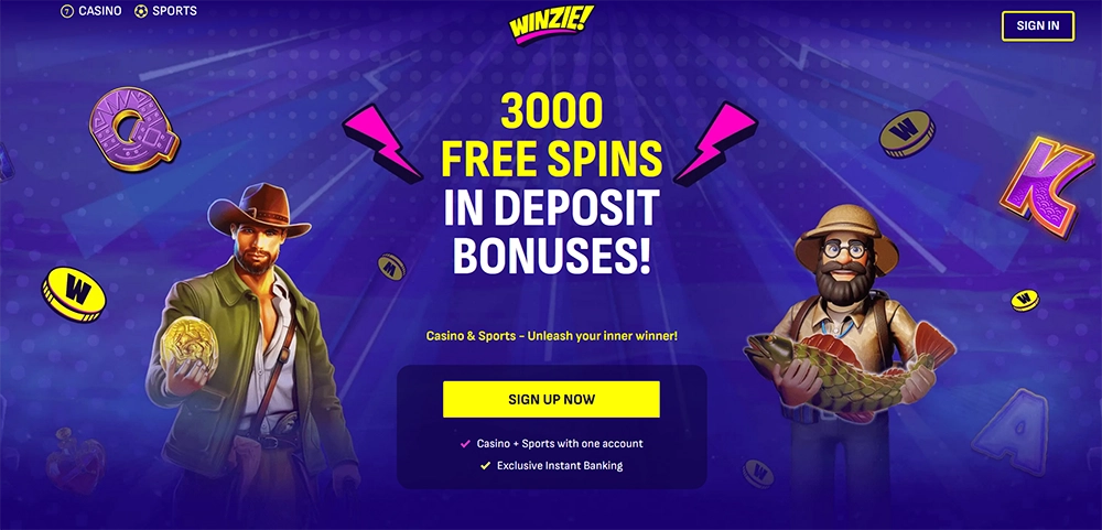 winzie casino website