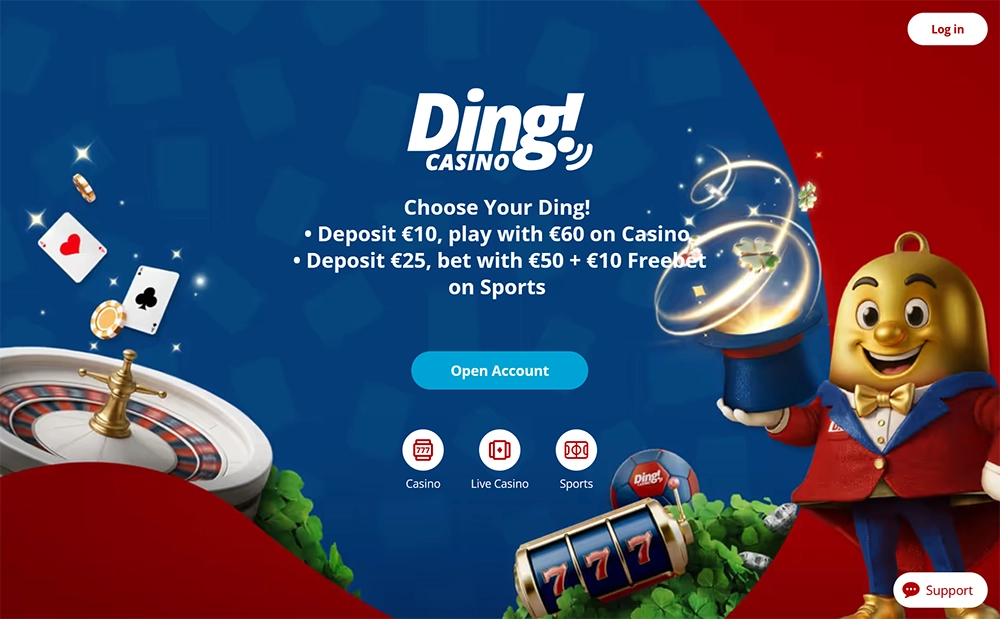 ding casino website