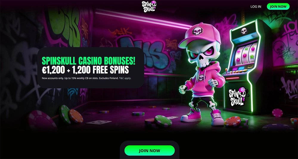 spinskull casino website